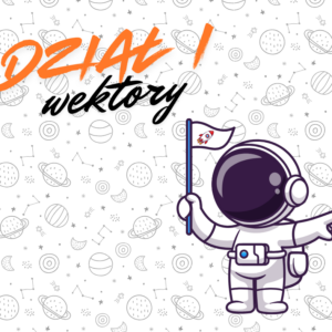 kurs wektory – ikona astronauty