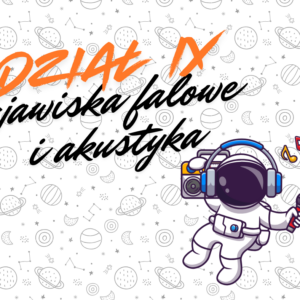 Kurs Zjawiska falowe i akustyka - dźwięk, prawo Dopplera